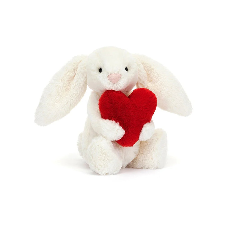 [UK] Jellycat Bashful Red Love Heart Bunny 7.1in x 3.5in x 3.1in