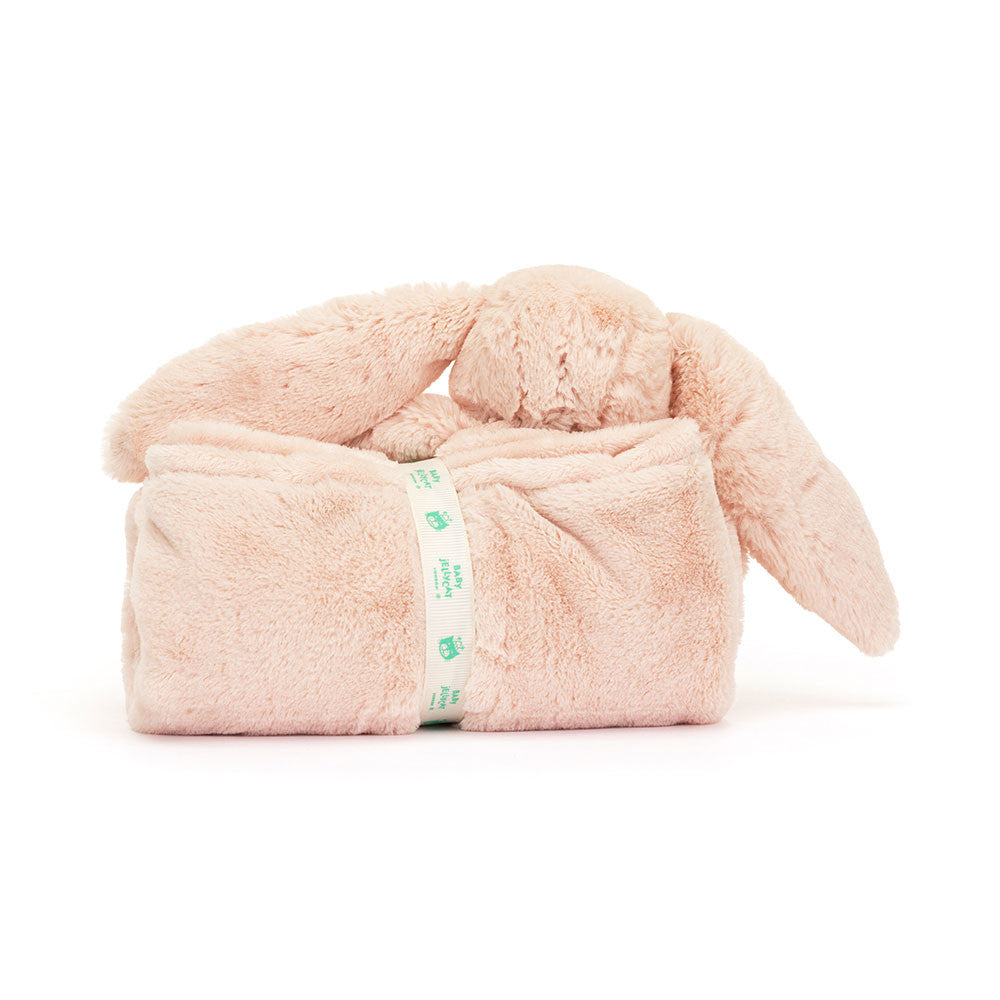 Jellycat Bashful Blush Bunny Blankie 20x27"