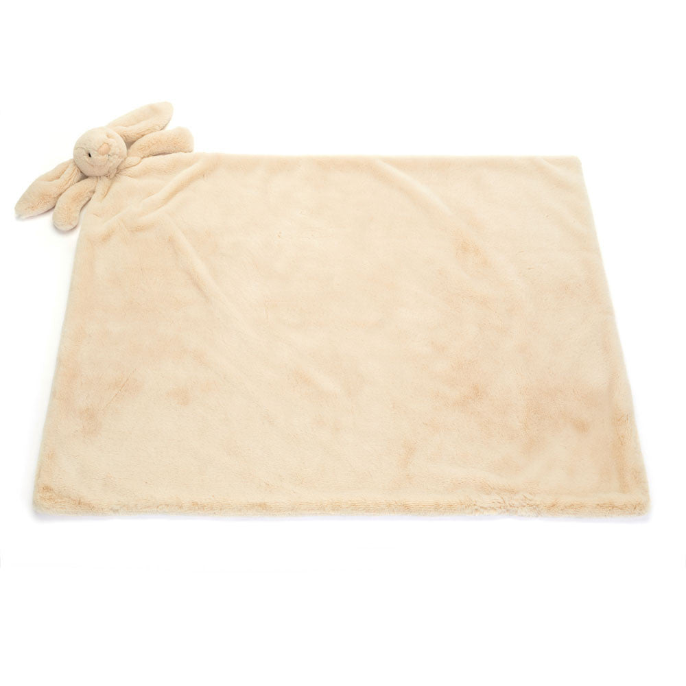 Jellycat Bashful Luxe Bunny Blankie - Beige (Gift Box) 22in x 27.6in x 3.5in