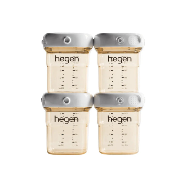 Hegen PCTO 5oz/150ml Breast Milk Storage PPSU Container - 4 PACK