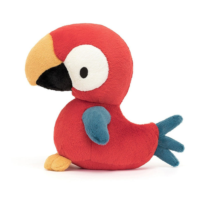 Jellycat Bodacious Beak Parrot H9" X W4"