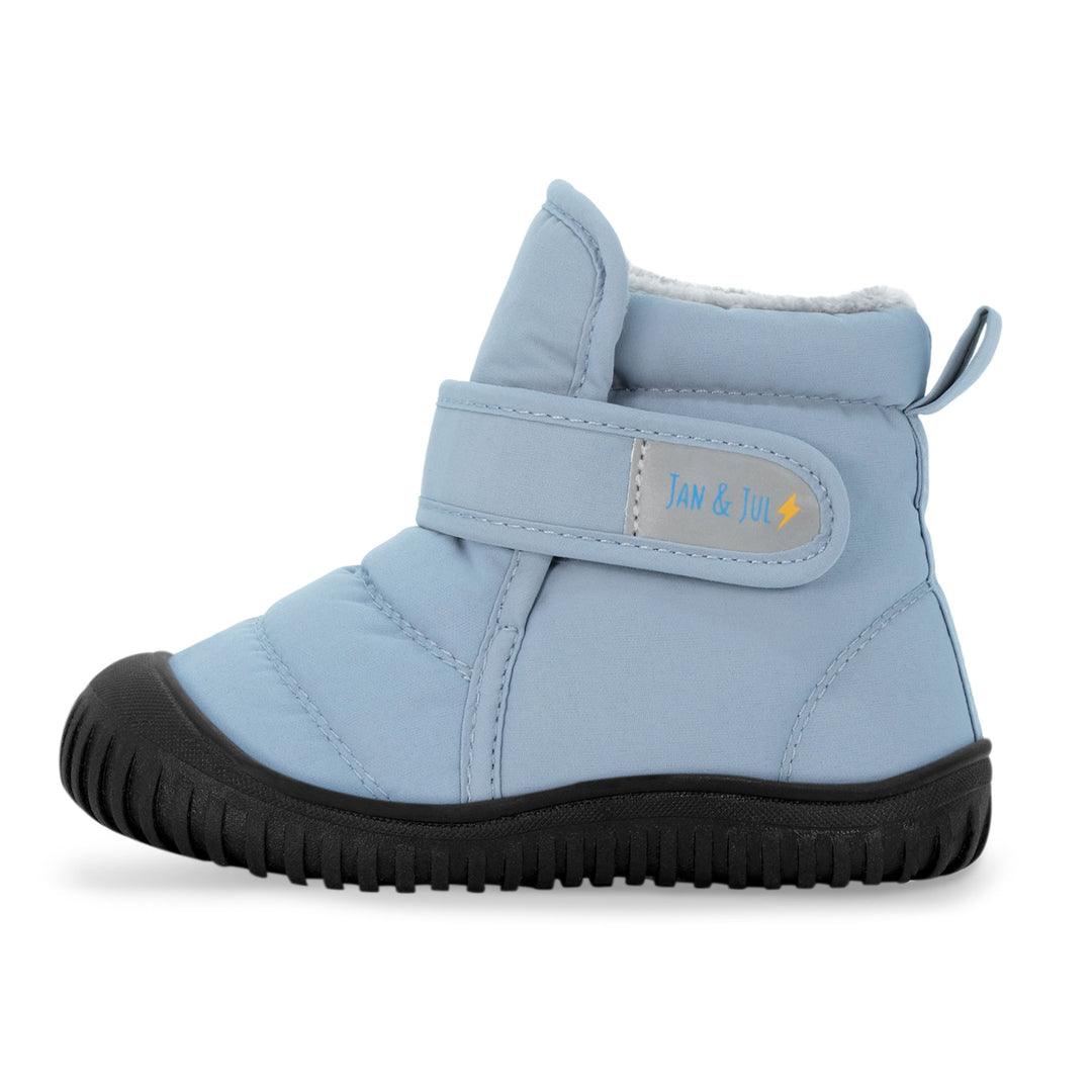 >Jan & Jul Kids Toasty-Dry Boots/Booties - Dusty Blue