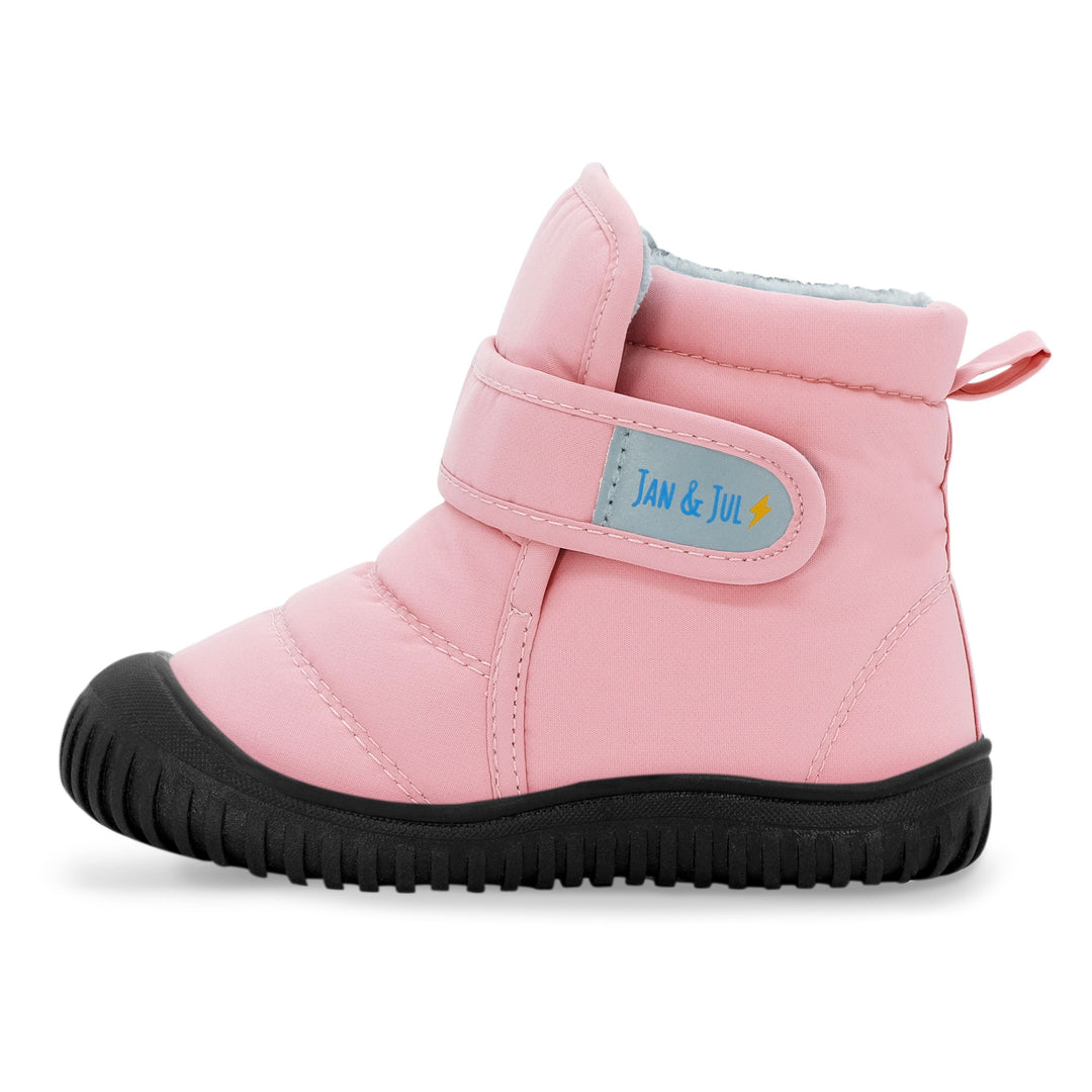 >Jan & Jul Kids Toasty-Dry Boots/Booties - Dusty Pink
