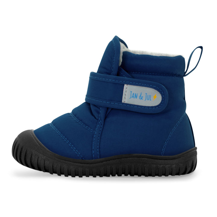 >Jan & Jul Kids Toasty-Dry Boots/Booties - Nebula Blue