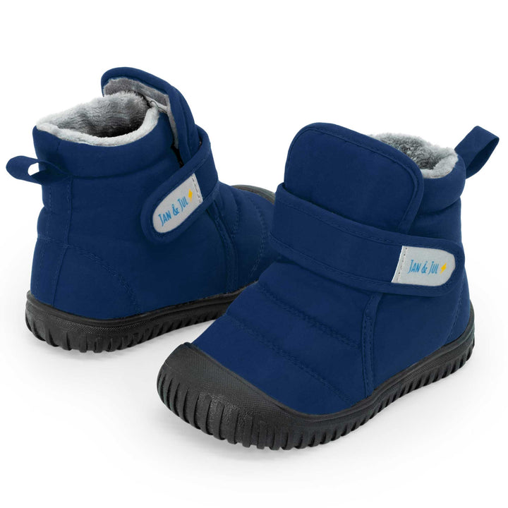 >Jan & Jul Kids Toasty-Dry Boots/Booties - Nebula Blue