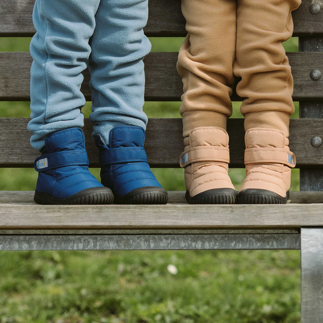 >Jan & Jul Kids Toasty-Dry Boots/Booties - Nebula Blue