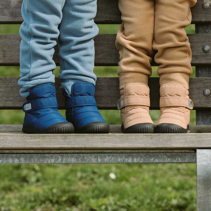 >Jan & Jul Kids Toasty-Dry Boots/Booties - Nebula Blue