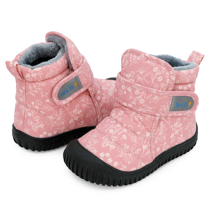 >Jan & Jul Kids Toasty-Dry Boots/Booties - Prairie Flowers