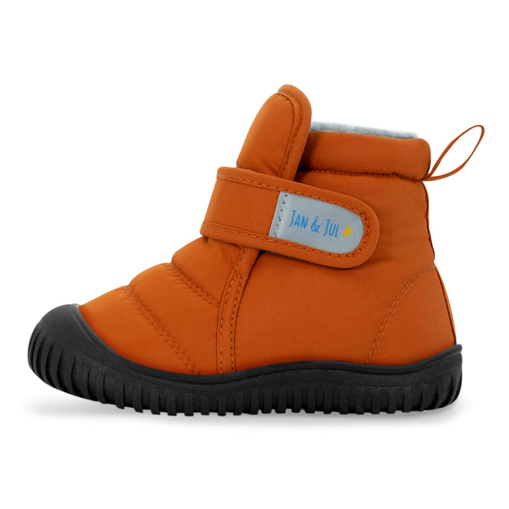 >Jan & Jul Kids Toasty-Dry Boots/Booties - Terracotta