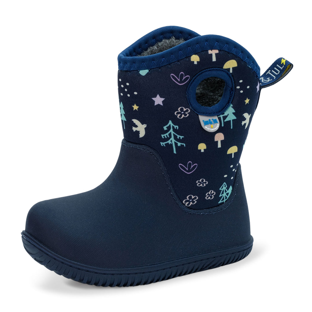 >Jan & Jul Kids Toasty-Dry Lite Winter Boots - Navy Forest