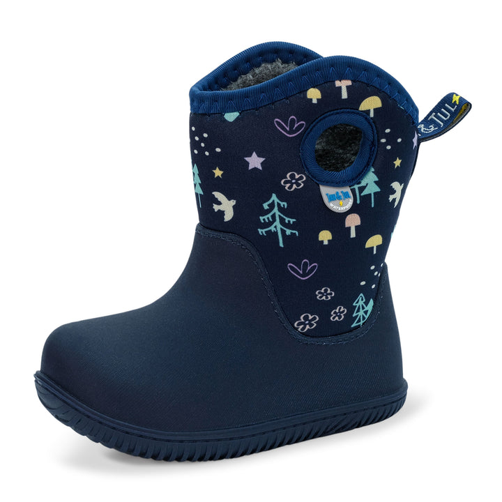 >Jan & Jul Kids Toasty-Dry Lite Winter Boots - Navy Forest