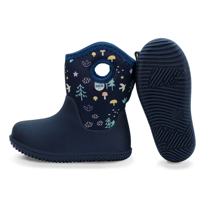 >Jan & Jul Kids Toasty-Dry Lite Winter Boots - Navy Forest