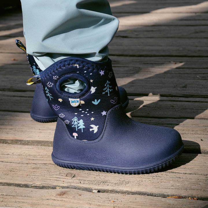 >Jan & Jul Kids Toasty-Dry Lite Winter Boots - Navy Forest
