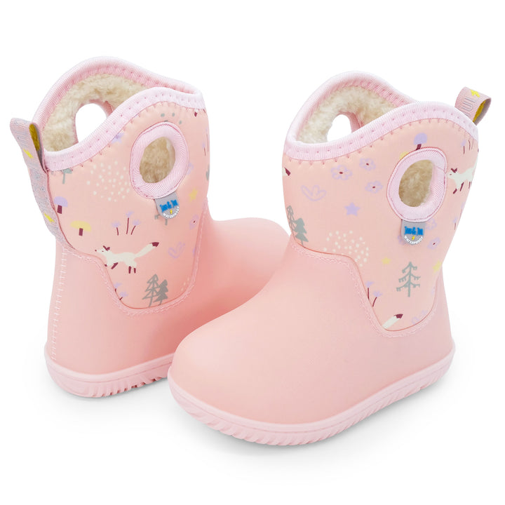 Jan & Jul Kids Toasty-Dry Lite Winter Boots - Pink Forest