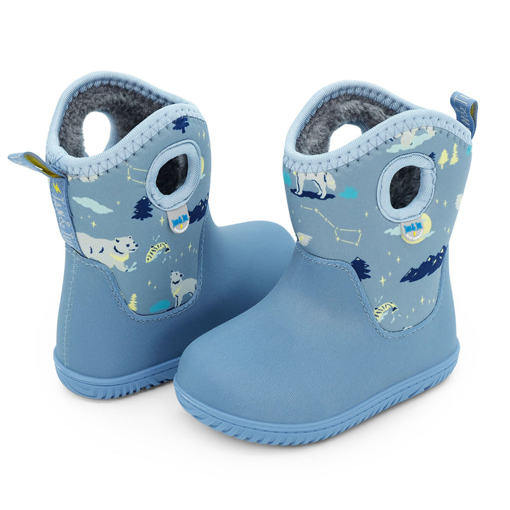 >Jan & Jul Kids Toasty-Dry Lite Winter Boots - Wolf and Bear
