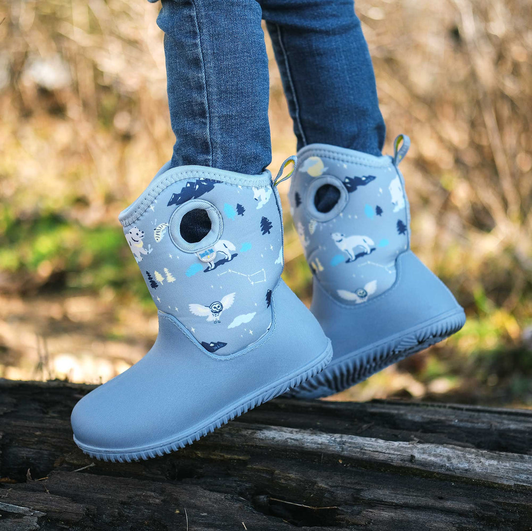 >Jan & Jul Kids Toasty-Dry Lite Winter Boots - Wolf and Bear