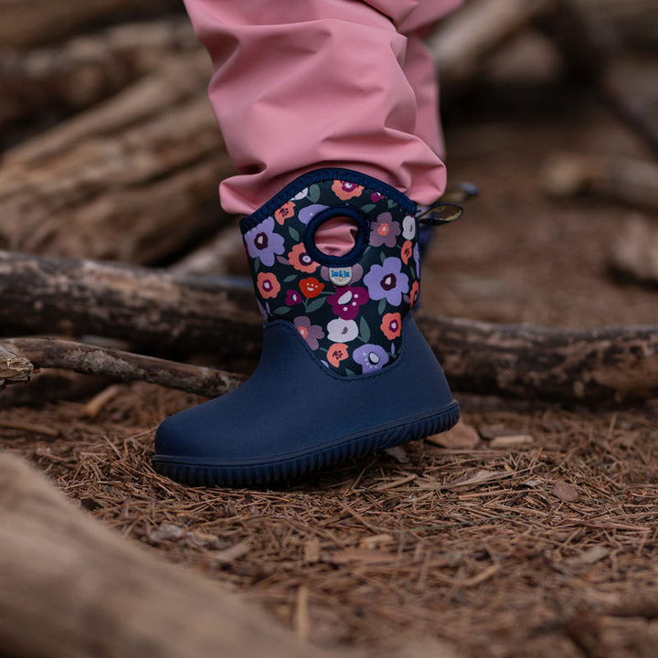 >Jan & Jul Kids Toasty-Dry Lite Winter Boots - Winter Flowers