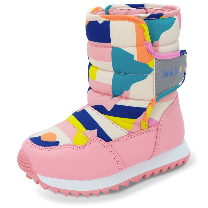 >Jan & Jul Kids Toasty-Dry Tall Puffy Winter Boots - Winter Sun