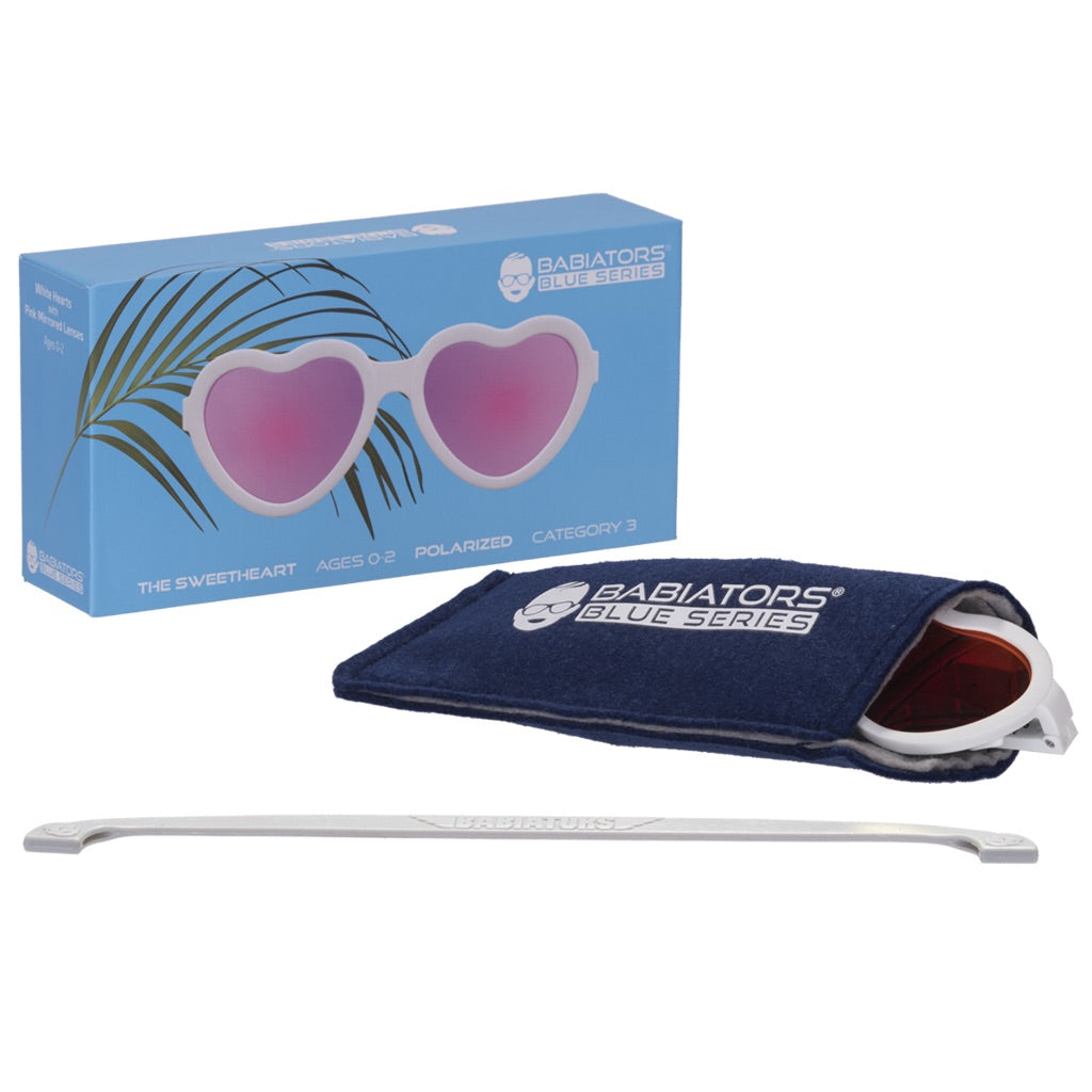Babiator Kids Polarized Sunglasses w/ Mirrored Lens - The Sweetheart Heart
