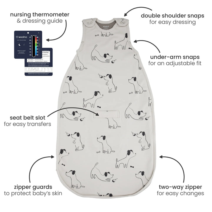 >Woolino Merino Wool 4 Season Sleep Bag ULTIMATE - Sheep