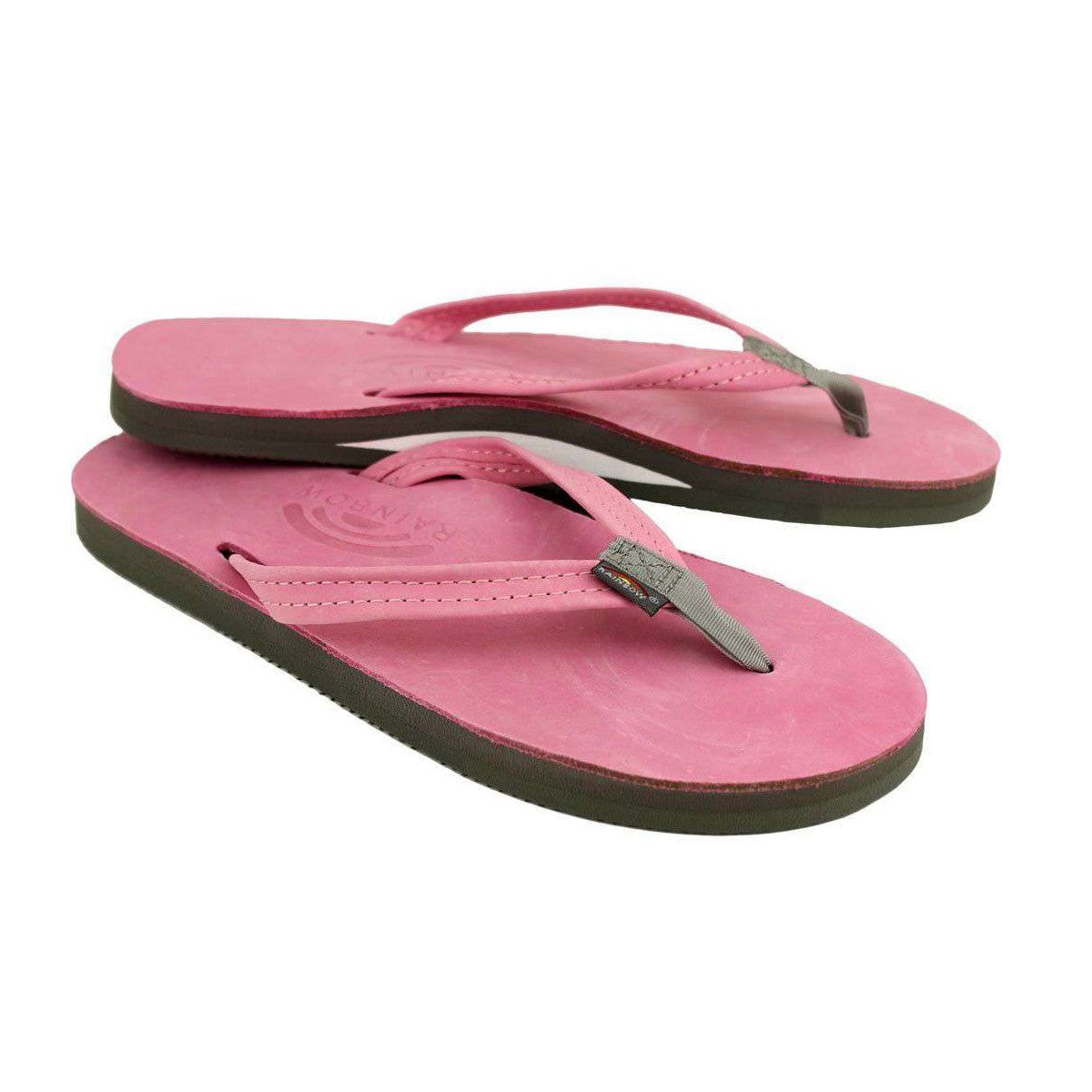 Pink rainbow sandals store