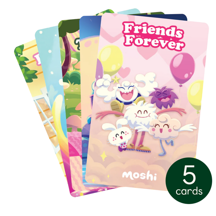 >Yoto Card - Moshi: Friends Forever and Other Stories Bundle - Age 0-7 Years