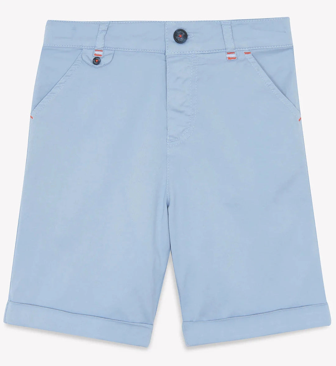Tartine et Chocolat Kids Blue Greyé Twill Short
