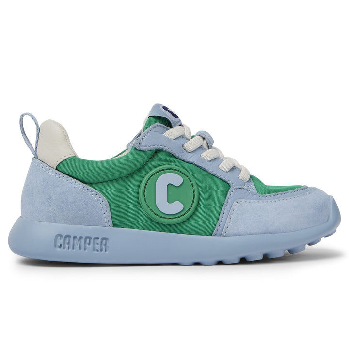 Camper Kids DRIFTIE Green Blue White Sneakers