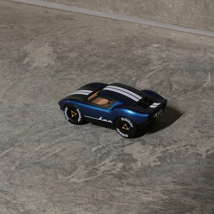 Playforever MINI KEN CASH Racing Car - Blue