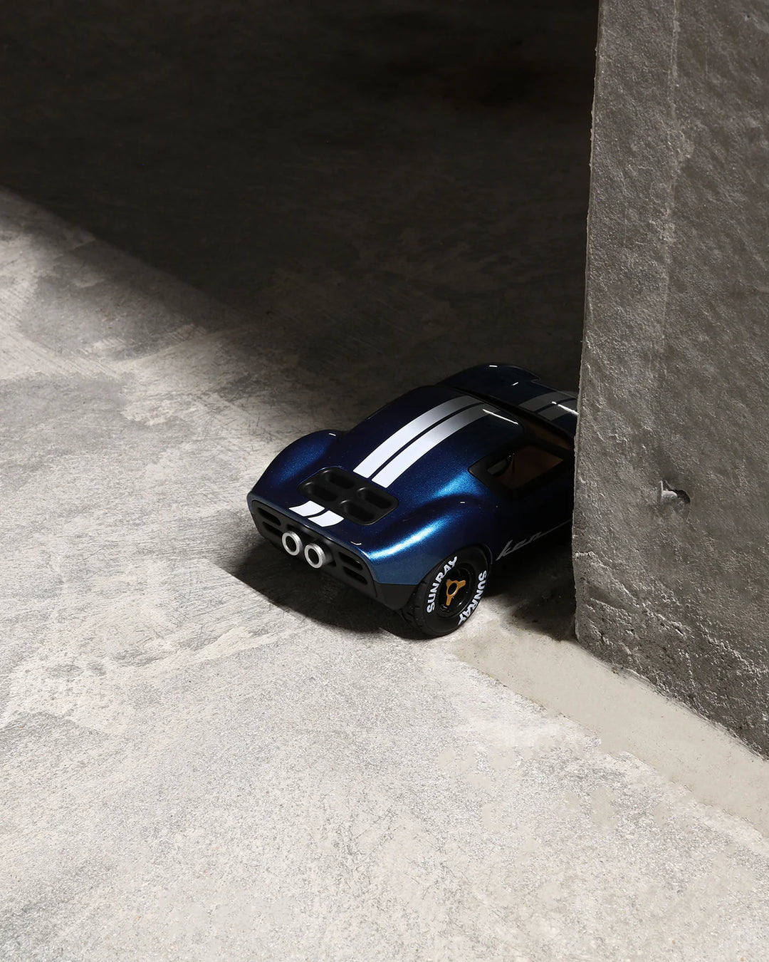 Playforever MINI KEN CASH Racing Car - Blue
