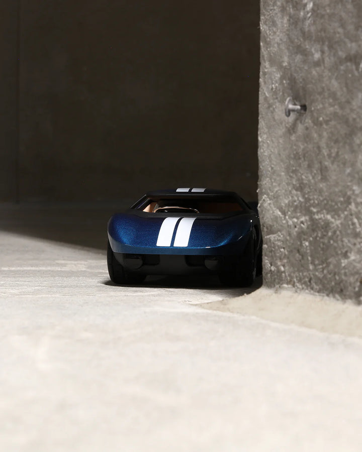 Playforever MINI KEN CASH Racing Car - Blue