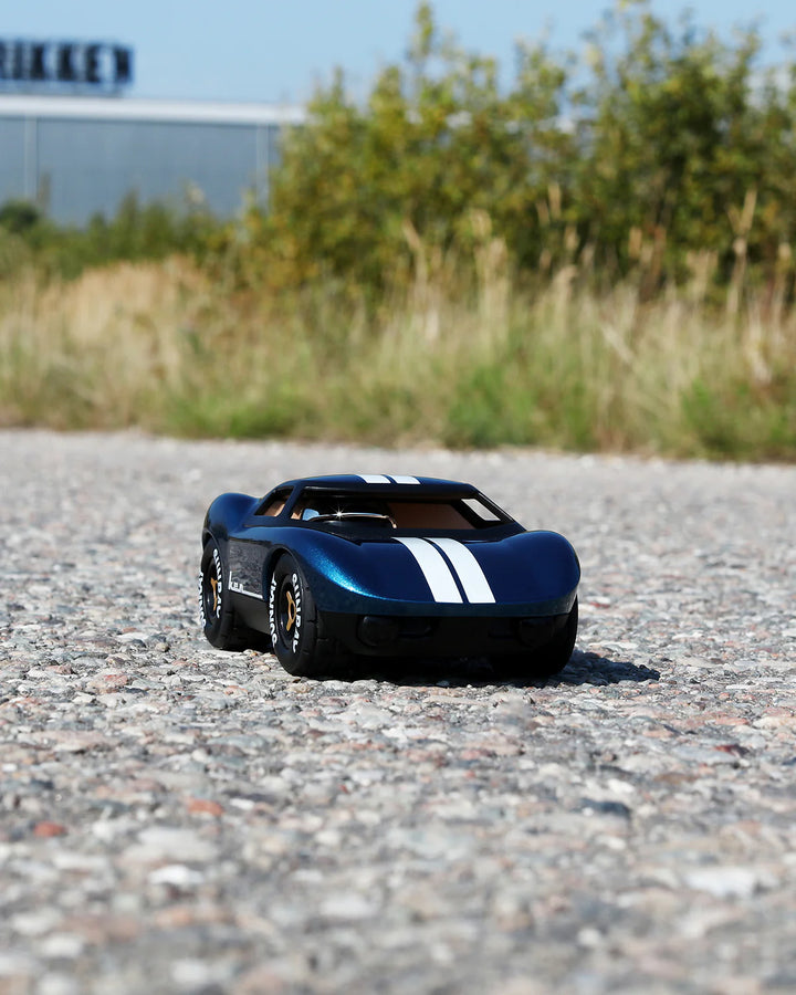 Playforever MINI KEN CASH Racing Car - Blue