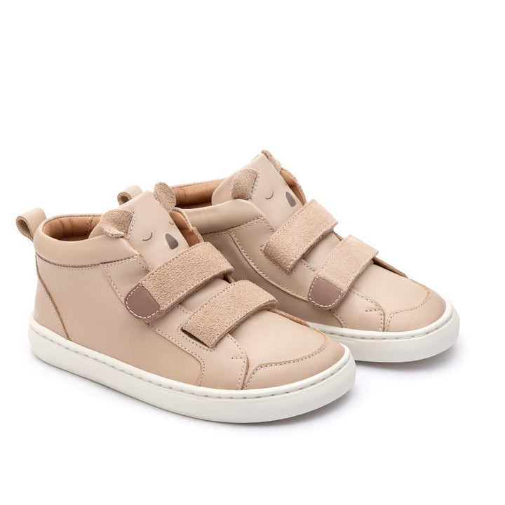 Tip Toey Joey Kids Koala Hug Sneakers - Yogurt/Rose Smoke/Mogno Rose