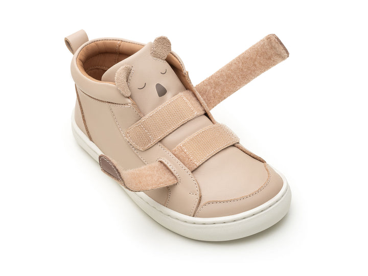 Tip Toey Joey Kids Koala Hug Sneakers - Yogurt/Rose Smoke/Mogno Rose