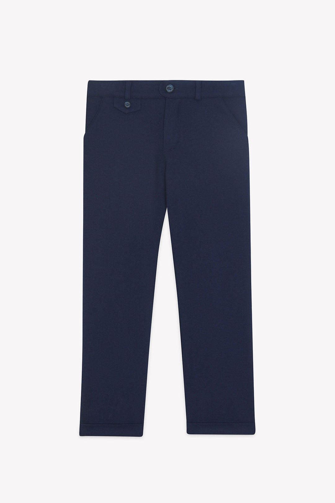>Tartine et Chocolat Kids Pleats Trousers - Navy