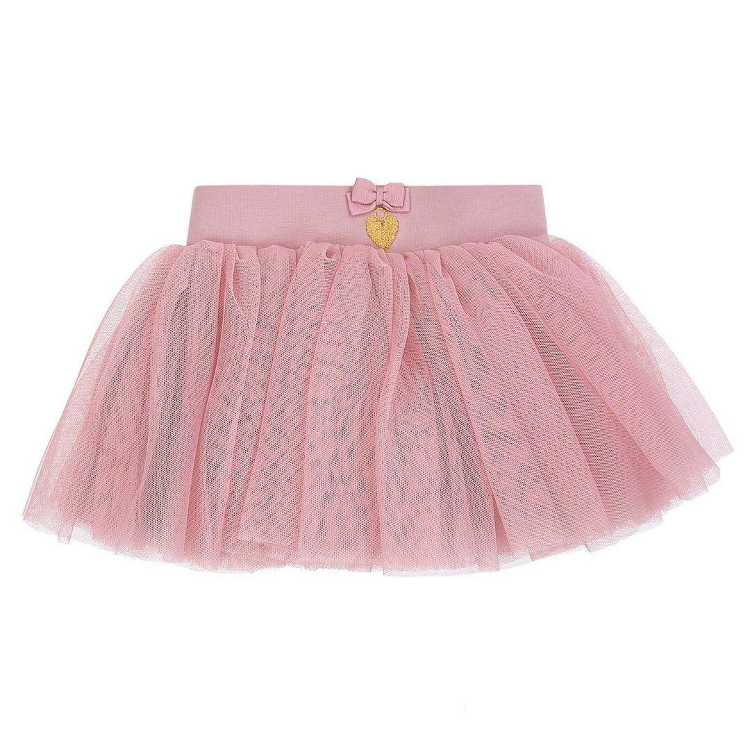 Angel's Face Girls Princess Ballet Skirt - Vintage Pink