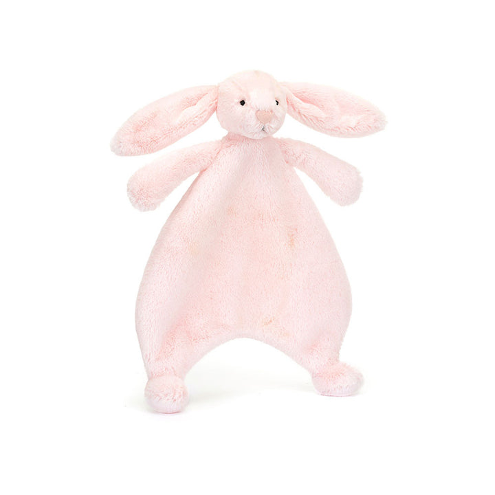 Jellycat Comforter Bashful Pink Bunny 10.6in x 7.9in x 2.8in