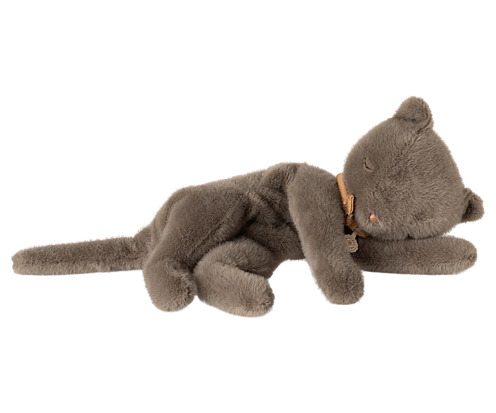 >Maileg Sleeping kitten plush, Medium - Grey [Expected Receipt Date: Dec 26]