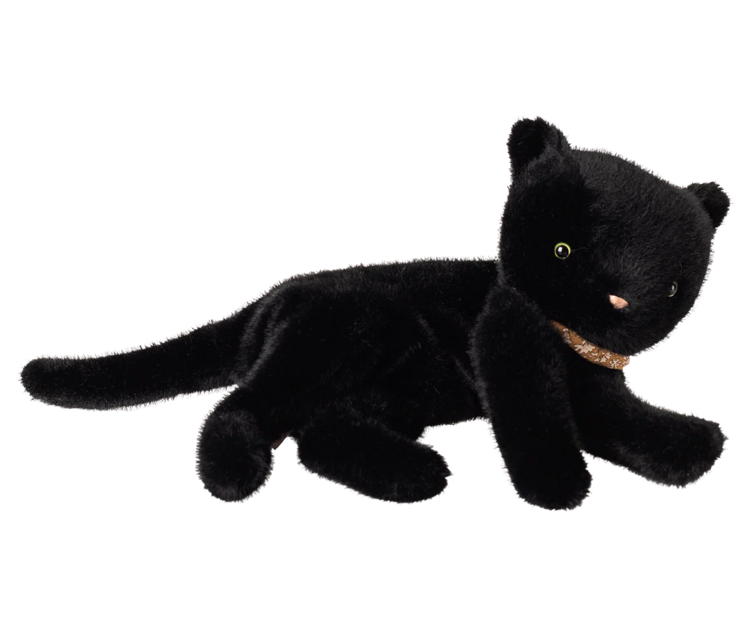 >Maileg Sleeping kitten plush, Medium - Black [Expected Receipt Date: Dec 26]