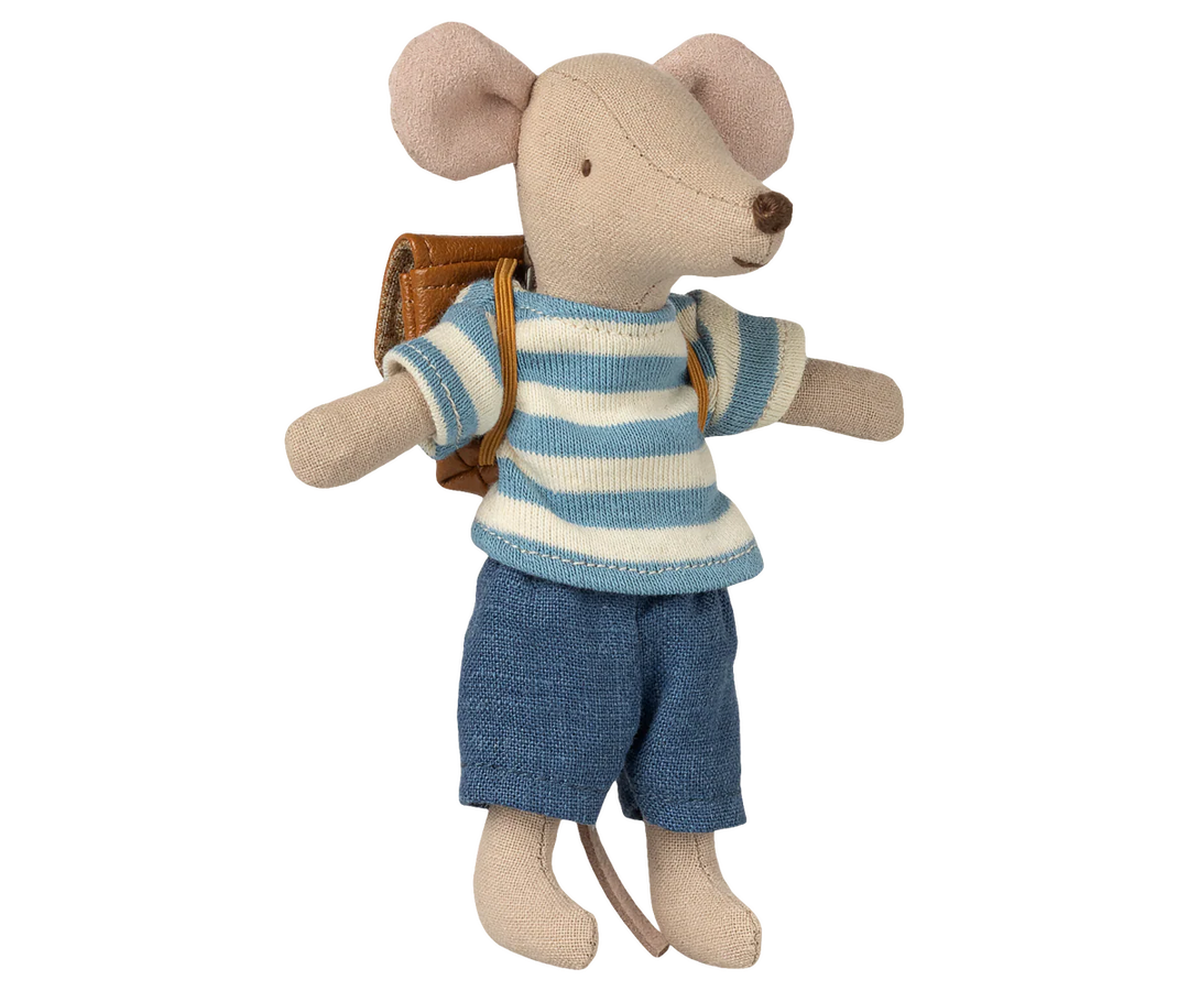 Maileg Tricycle mouse, Big brother - Brown