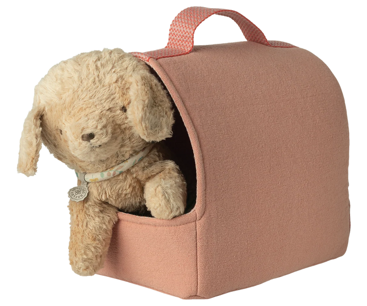 >Maileg Pet Carrier - Coral