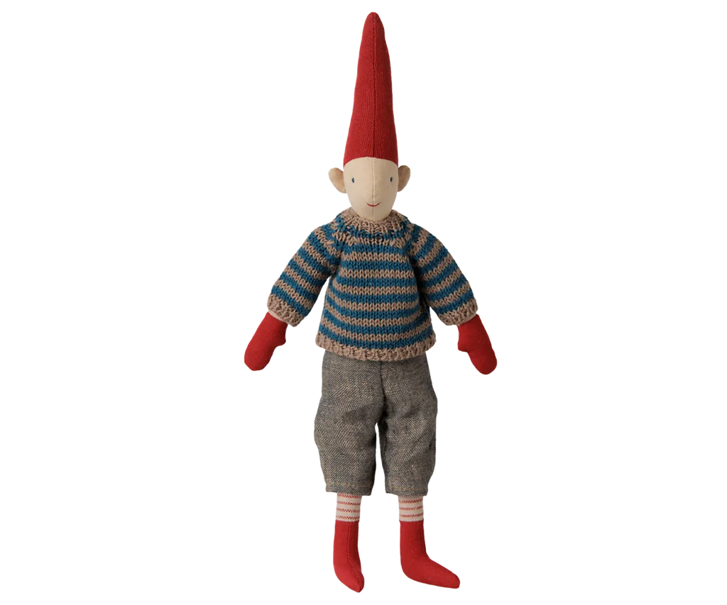 >Maileg Pixy, Size 2 - Boy - Striped knitted sweater [Expected Receipt Date: Aug 26]