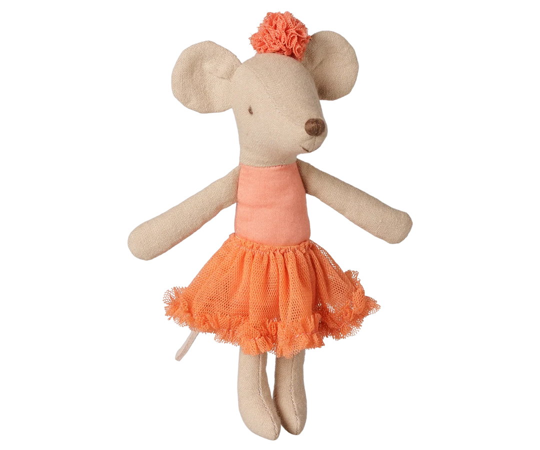 >Maileg Ballerina mouse, Big sister - Dusty coral [Expected Receipt Date: Oct 26]