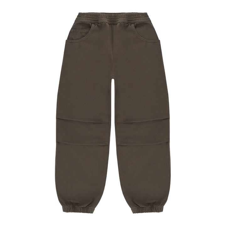 Emporio Armani Junior Logo Cotton Joggers - Dark Grey - 6Y