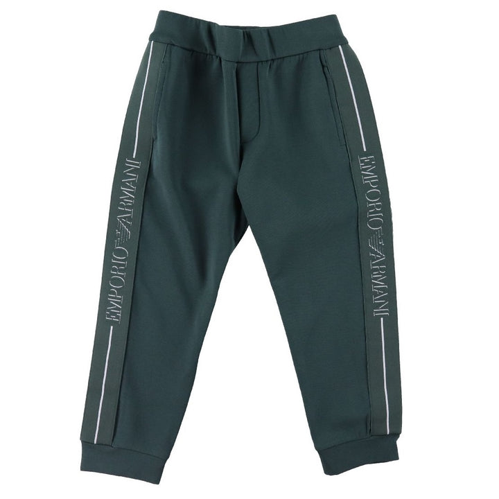 Emporio Armani Junior Green Gables Sweatpants - 6Y