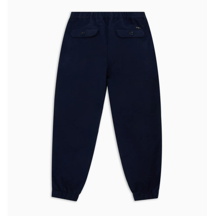 Emporio Armani Junior CO-IN-CATERED Blue Jogger Pants - 6Y