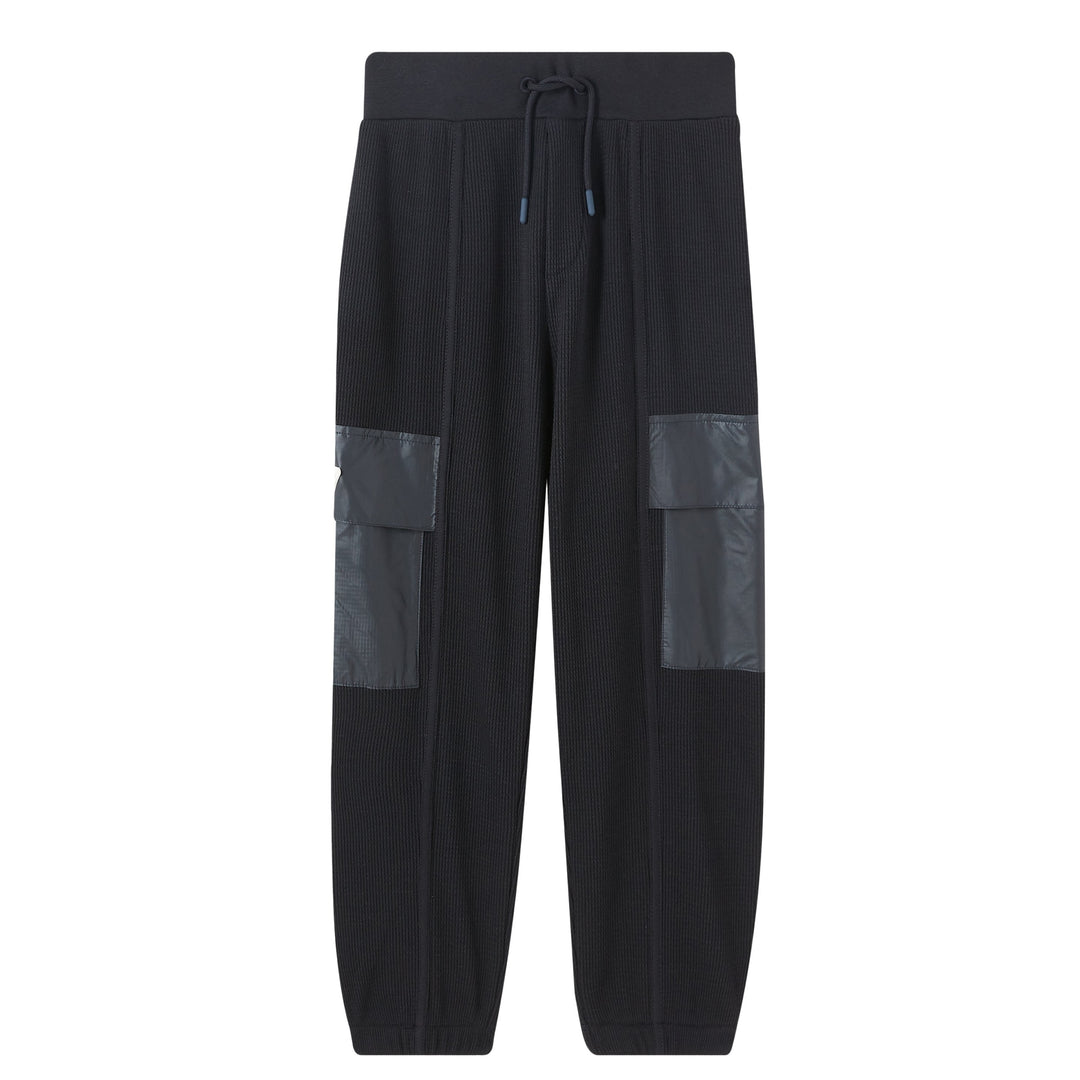 Emporio Armani Junior Kids Waffle Drawstring Sweatpants - 6Y