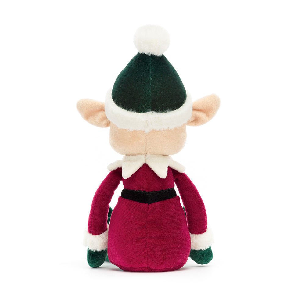 Jellycat Eldo Elf 11.8in x 3.1in x 2.8in