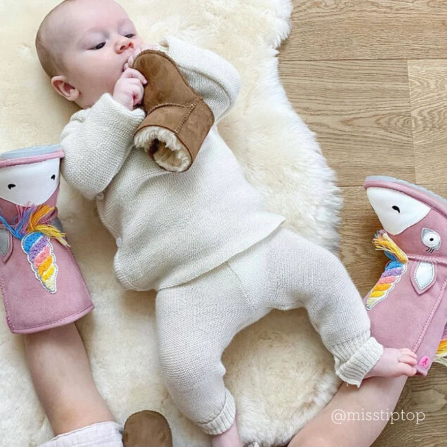 EMU AUSTRALIA Baby Premium Sheepskin Rug W60cm x L90cm