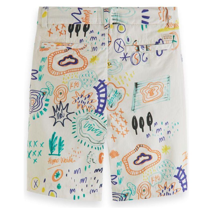 SCOTCH & SODA Kids All-Over Printed Chino Shorts